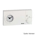 HEIMEIER Thermostat P, mit analoger Schaltuhr 230 V, für thermische Stellantriebe, 193200500