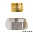 HEIMEIER Klemmverschraubung vernickelt f. Cu-/Stahlrohr 12mm ,G 3/4"IG,383112351