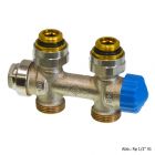 HEIMEIER Ventil Multilux Einrohr Durchgang, Anschluss HK Rp 1/2" IG, 385402000