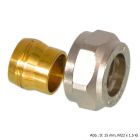 TA Anschlusskupplung mit Konus f. Metallrohre,D: 12mm,M22x1,5 IG,vern.,53372412