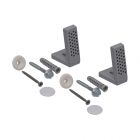 Geberit Bodenbefestigung WB5N-H verdeckt, zu Era Stand-WC,597184000