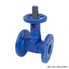 KSB BOA-Compact Absperrventil m. Stellungsanz.,BL=115mm,PN6,LKØ=55mm,SZ=4,DN15