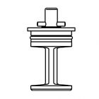 Oventrop Regelstück für Vierwegemischer DN 25, 1350295