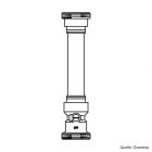 Oventrop Regumat Flanschrohr mit Sperrventil, L = 361mm, DN25 - 180, 1352297