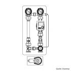Oventrop Regumat F-180 DN 25 mit Grundfos Alpha2 Pumpe 25-60, 1354274