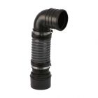 SANIT WC-Anschlussrohr mit glatter Innenseite DN 90/100 flexibel kurz L: 340-420