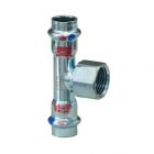 Viega Prestabo labs-frei, Modell 1117.2LF T-Stück mit IG, 42mmxRp1/2"x42mm