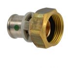Viega Sanfix P-Anschlussverschraubung flachdichtend, 25 mm x 1"