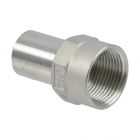 Viega Sanpress Inox-G Einsteckstuck mit IG, 22 mm x 3/4"