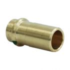 Viega Sanpress Reduzierstück, aus Rotguss mit SC-Contur, Mod. 2215.1, 15 x 12 mm