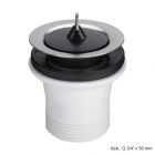 Viega Ablaufventil 7373.1 in G3/4 x 50mm Kunststoff weiss, 108519