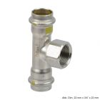 Viega Sanpress Inox-G T-Stuck, 15 mm x 1/2" IG x 15 mm