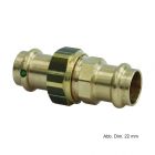 Viega Sanpress Verschraubung, aus Rotguss mit SC-Contur, Modell 2260, 12 mm